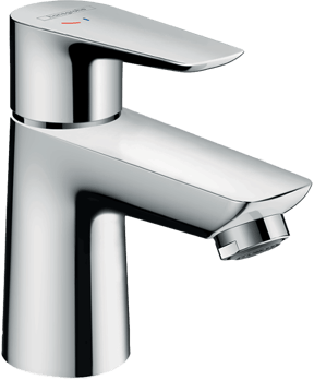 Hansgrohe Talis E80 Niedrige Waschtischarmatur Chrom glänzend