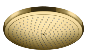 Hansgrohe Croma standaard rond regendouchekop Ø 28 cm Polished Gold Optic