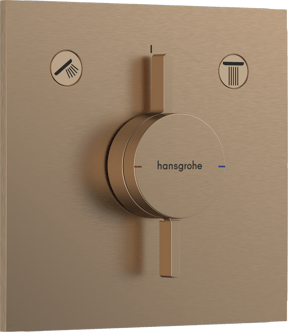 Hansgrohe DuoTurn E inbouw mengkraan Brushed Bronze