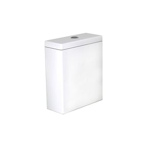 Luca Varess Santino staand toilet glanzend wit randloos - reservoir