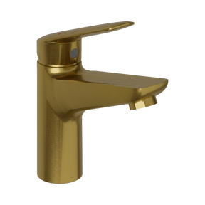 Linie Tibo robinet de lavabo Brushed Gold