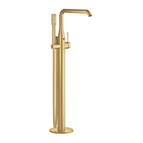 Grohe Essence freistehende Badewannenarmatur: Brushed Cool Sunrise