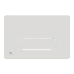 Oleas M1 bedieningspaneel Hoogglans Wit voor Ideal Standard ProSys inbouwreservoir