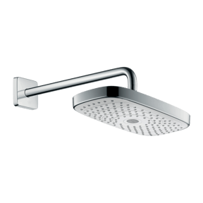Hansgrohe Raindance Select E 300 tête de douche ronde avec support mural 30 cm Chrome Brillant