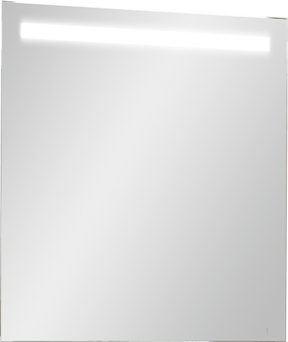 Storke Lucio rechthoekig badkamerspiegel 65 x 65 cm met spiegelverlichting