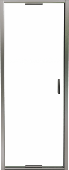 Luca Varess Vidor In douche draaideur 80 cm x 190 cm Helder glas glanzend chroom profiel