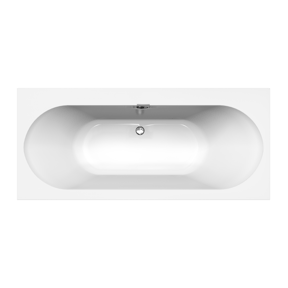 Villeroy & Boch Oberon 2.0 baignoire encastrable double 180 x 80 cm quaryl Blanc Brillant