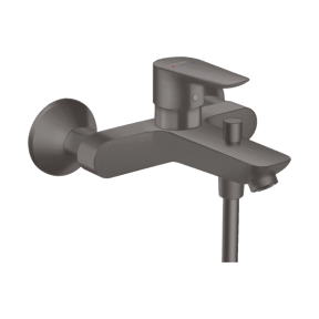 Hansgrohe Talis E opbouw badmengkraan Brushed Black Chrome