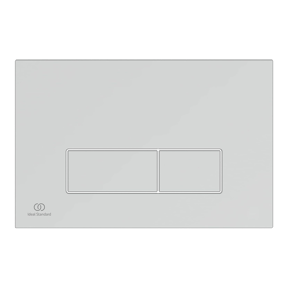 Oleas M2 plaque de commande Chrome Mat pour Ideal Standard ProSys bâti-support