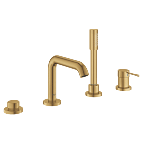 Grohe Essence robinet baignoir sur gorge 4 trous Brushed Cool Sunrise