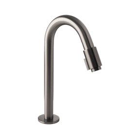 Blaufoss Ottawa verhoogde koudwaterkraan Brushed GunMetal