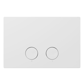 Presa Betätigungsplatte: Weiß Glänzend, für UP320 oder UP720 Spülkasten