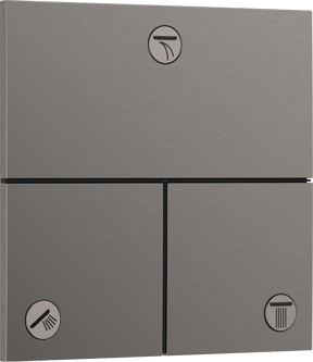 Hansgrohe Showerselect Comfort E Unterputz-Duschmischarmatur Brushed Black Chrome