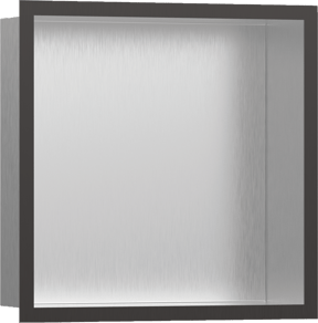 Hansgrohe XtraStoris Einbaunischen Brushed Black Chrome