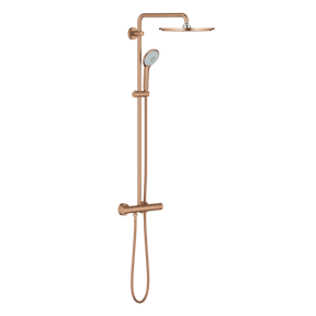 Grohe Euphoria System 310 regendoucheset thermostatische kraan  Brushed Warm Sunset