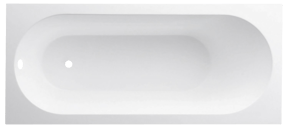 Villeroy & Boch Oberon baignoire encastrable mono 170 x 70 cm quaryl Blanc Brillant