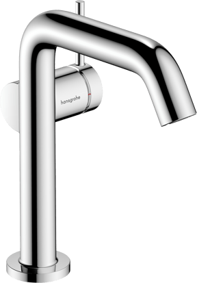 Hansgrohe Tecturis S150 Fine Niedrige Waschtischarmatur Chrom glänzend