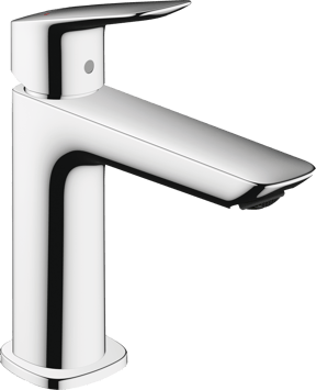 Hansgrohe Logis 1000 Niedrige Waschtischarmatur Chrom glänzend