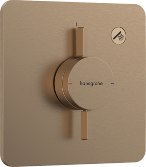 Hansgrohe DuoTurn Q inbouw mengkraan Brushed Bronze