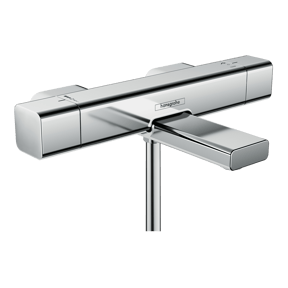 Hansgrohe Ecostat E Coolcontact Thermostat-Badewannenarmatur: Chrom Glänzend