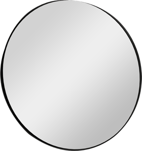 Storke Nero miroir rond noir Ø 60 cm