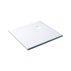 Luca Varess Soft receveur de douche 100 x 90 cm acrylique blanc brillant