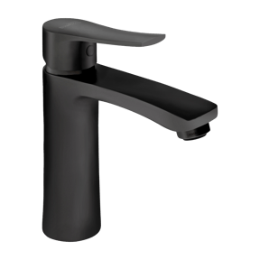 Blaufoss Lima robinet de lavabo noir mat
