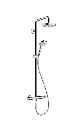 Hansgrohe Croma Select S 180 Duschsystem: Chrom glänzend