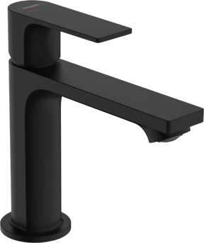 Hansgrohe Rebris 110 verlaagde wastafelkraan Mat Zwart