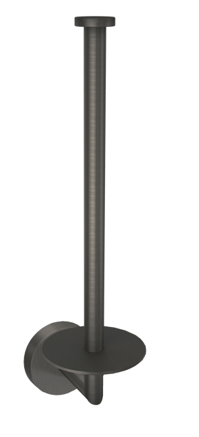 Blaufoss Harmony reserve wc-rolhouder Brushed GunMetal