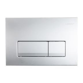 Geberit Delta 51 bedieningspaneel mat chroom voor Geberit Duofix inbouwreservoir
