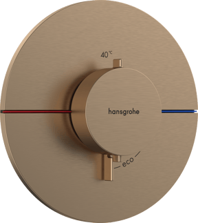 Hansgrohe Showerselect Comfort S thermostat de douche encastré Brushed Bronze