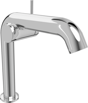 Blaufoss Round M EcoStart robinet de lavabo standard chrome brillant