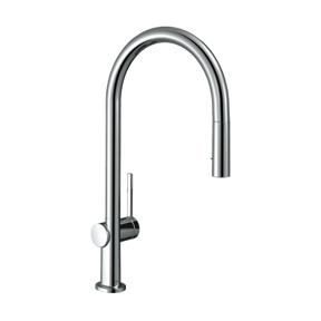 Hansgrohe Talis M54 210 2jet keukenkraan met uittrekbare sproeikop chroom