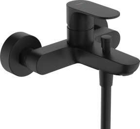 Hansgrohe Rebris S Mischarmatur Badewannenarmatur Schwarz Matt