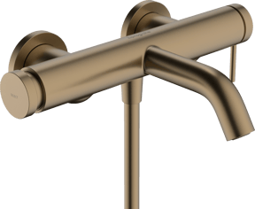 Hansgrohe Tecturis S Mischarmatur Badewannenarmatur Brushed Bronze