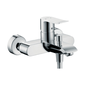 Hansgrohe Metris Badewannenarmatur: Chrom Glänzend