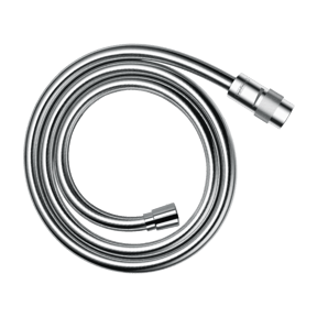 Hansgrohe Isiflex Duschschlauch: 160 cm, PVC, Chrom, mit Durchflussregler
