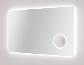 Balmani Giro miroir rectangulaire lumineux et anti-buée 120 x 70 cm