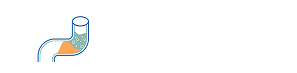 Piktogramm mit Siphon und Kalkablagerung, als Teil der Wartungsempfehlungen von X²O Badezimmer.