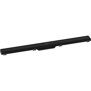 Hansgrohe RainDrain Match kit de finition pour rigole de douche 90cm Noir Mat