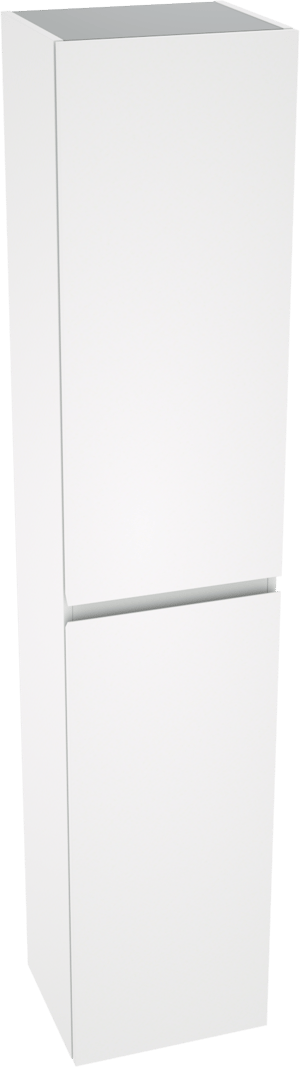 Linie Lado zwevende badkamerkast mat wit 35 x 30 x 170 cm