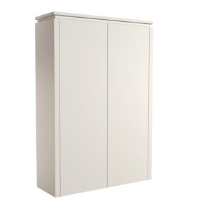 Balmani Eclips zwevende kolomkast Sandbeige 90 x 32 x 130 cm