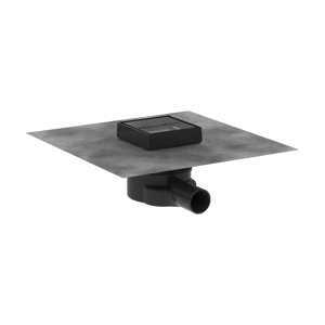 Hansgrohe RainDrain Point rigole de douche 10cm RSV Look grille à carreler