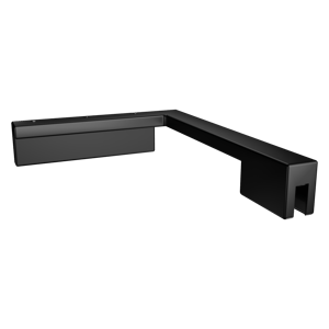 Balmani Modular barre de stabilisation courte à droite 18 x 14 cm noir mat