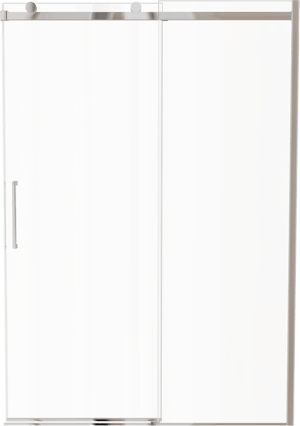 Luca Varess Boltano Dusche Schiebetür 140 cm x 200 cm Klarglas Chrom Profil