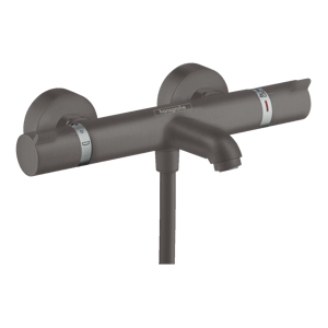 Hansgrohe Ecostat Comfort opbouw badkraan thermostatisch Brushed Black Chrome
