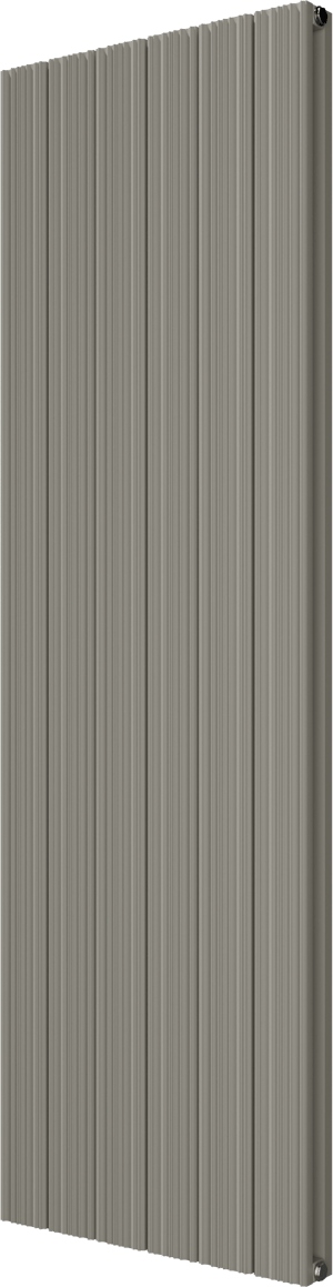 Vipera Mares Doppelhandtuchheizkörper: 56,5 x 180 cm, Zentralheizung, Seidengrau, Seiten- & Mittelanschluss, 2159W
