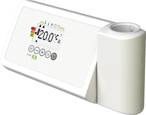 Vipera régulateur thermostatique programmable pour sèche-serviettes électrique blanc