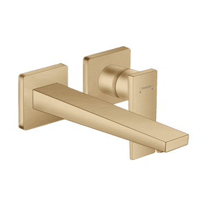 Hansgrohe Metropol robinet mural lavabo Brushed Bronze